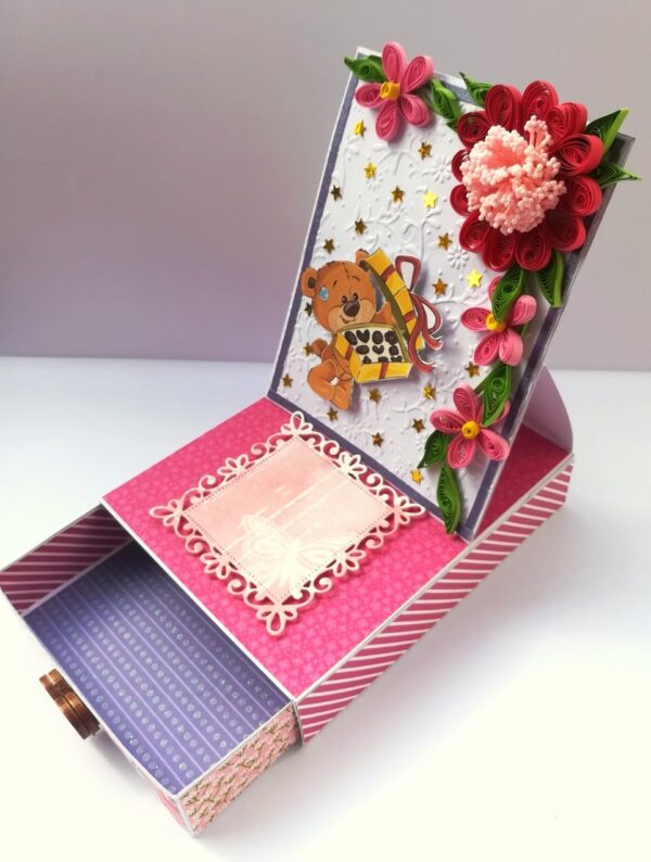 Card With Drawer Gift Greeting Card - D 15 image Card With Drawer Gift Greeting Card - D 15 image