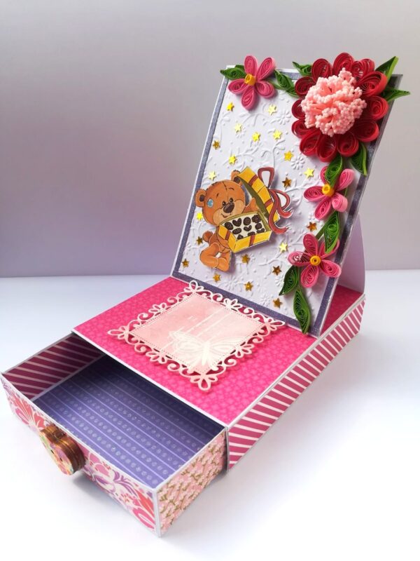 Card With Drawer Gift Greeting Card - D 15 image Card With Drawer Gift Greeting Card - D 15 image
