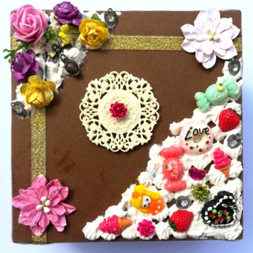 Brown Themed Multipurpose Gift Box image