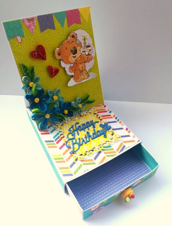 Card With Drawer Gift Greeting Card - D 16 image Card With Drawer Gift Greeting Card - D 16 image