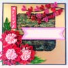 Sparkling Quilled Red Flowers Love Greeting Card image Sparkling Quilled Red Flowers Love Greeting Card image