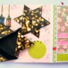 Sparkling Purple Quilled Mini Zigzag Scrapbook - D1 image Sparkling Purple Quilled Mini Zigzag Scrapbook - D1 image