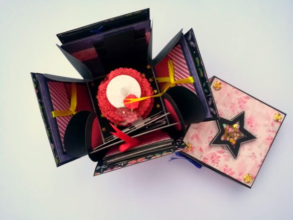 Birthday or Anniversary Explosion Box - D1 image Birthday or Anniversary Explosion Box - D1 image
