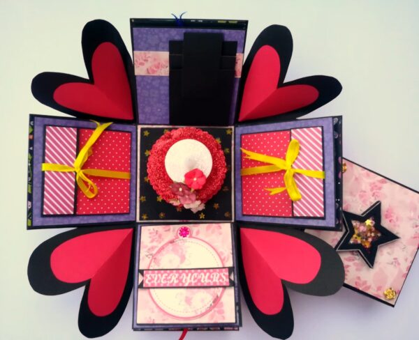 Birthday or Anniversary Explosion Box - D1 image Birthday or Anniversary Explosion Box - D1 image