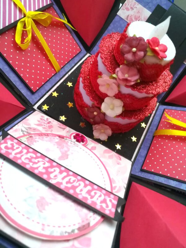 Birthday or Anniversary Explosion Box - D1 image Birthday or Anniversary Explosion Box - D1 image