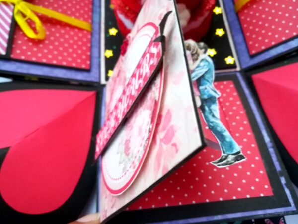 Birthday or Anniversary Explosion Box - D1 image Birthday or Anniversary Explosion Box - D1 image