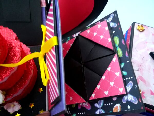 Birthday or Anniversary Explosion Box - D1 image Birthday or Anniversary Explosion Box - D1 image