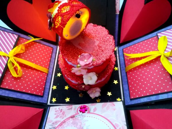 Birthday or Anniversary Explosion Box - D1 image Birthday or Anniversary Explosion Box - D1 image