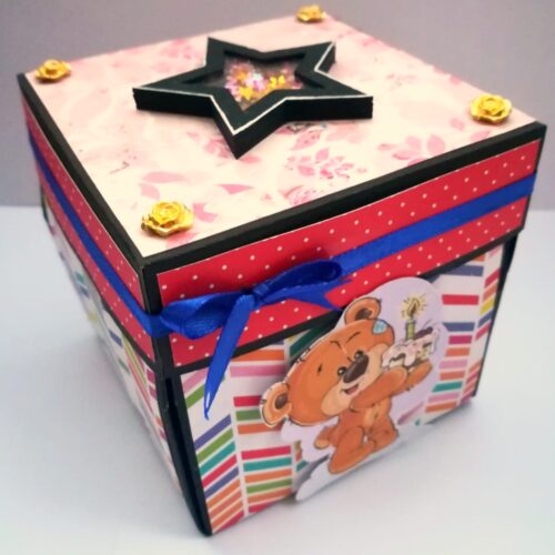 Birthday or Anniversary Explosion Box - D1 image