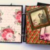 Quilled Red Flowers Love Scrapbook -D2 image Quilled Red Flowers Love Scrapbook -D2 image
