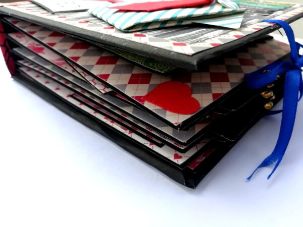 Male Theme Birthday Handmade Scrapbook image Male Theme Birthday Handmade Scrapbook image