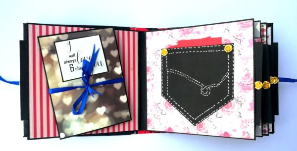 Male Theme Birthday Handmade Scrapbook image Male Theme Birthday Handmade Scrapbook image