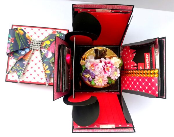 Fancy Love Birthday Handmade Explosion Box image Fancy Love Birthday Handmade Explosion Box image