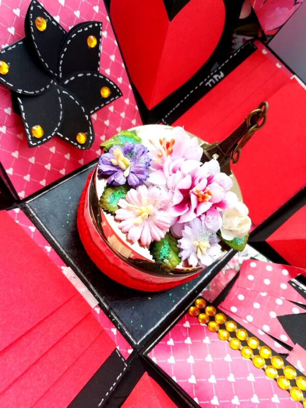 Fancy Love Birthday Handmade Explosion Box image Fancy Love Birthday Handmade Explosion Box image