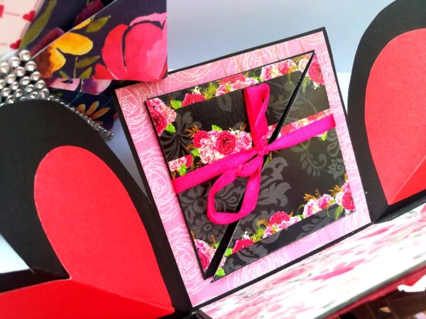 Fancy Love Birthday Handmade Explosion Box image Fancy Love Birthday Handmade Explosion Box image