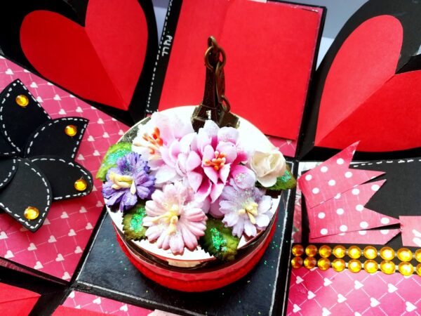 Fancy Love Birthday Handmade Explosion Box image Fancy Love Birthday Handmade Explosion Box image