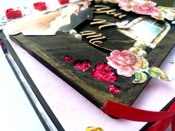 You and Me Romantic All Occasion Scrapbook Album image You and Me Romantic All Occasion Scrapbook Album image