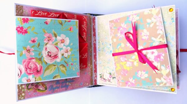 You and Me Romantic All Occasion Scrapbook Album image You and Me Romantic All Occasion Scrapbook Album image