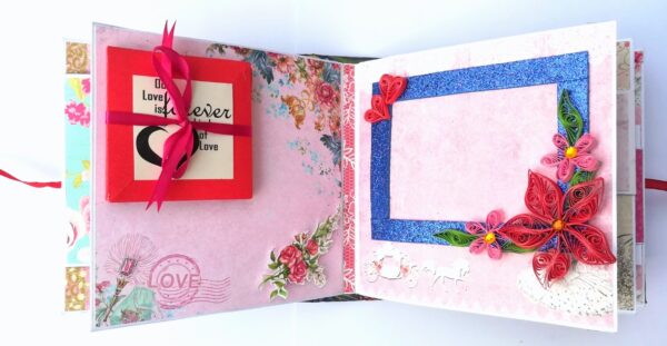 You and Me Romantic All Occasion Scrapbook Album image You and Me Romantic All Occasion Scrapbook Album image