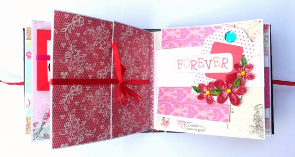 You and Me Romantic All Occasion Scrapbook Album image You and Me Romantic All Occasion Scrapbook Album image