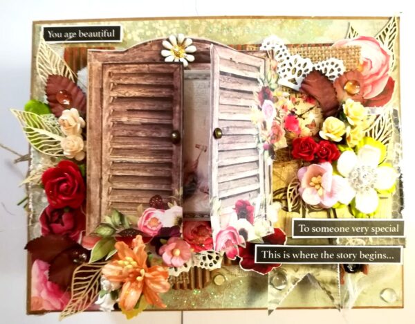 Exclusive Designer Glittery Handmade Love Scrapbook image Exclusive Designer Glittery Handmade Love Scrapbook image