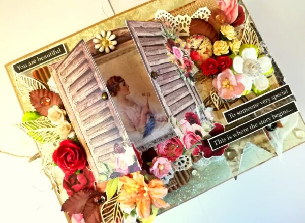 Exclusive Designer Glittery Handmade Love Scrapbook image Exclusive Designer Glittery Handmade Love Scrapbook image
