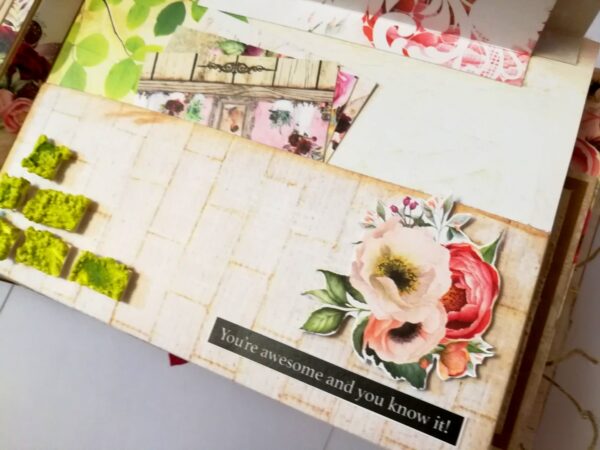 Exclusive Designer Glittery Handmade Love Scrapbook image Exclusive Designer Glittery Handmade Love Scrapbook image