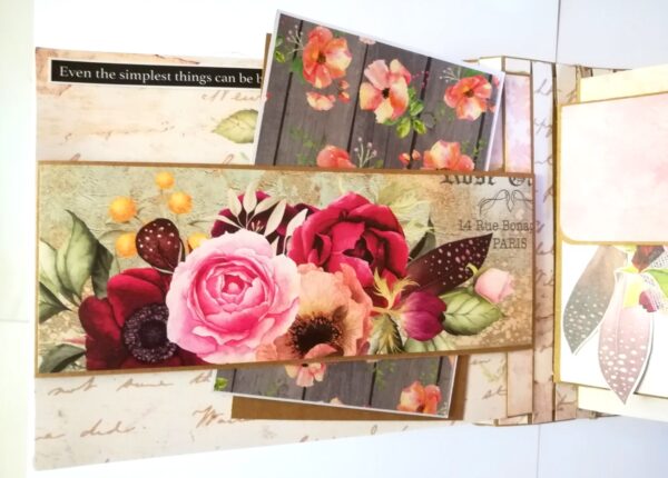 Exclusive Designer Glittery Handmade Love Scrapbook image Exclusive Designer Glittery Handmade Love Scrapbook image