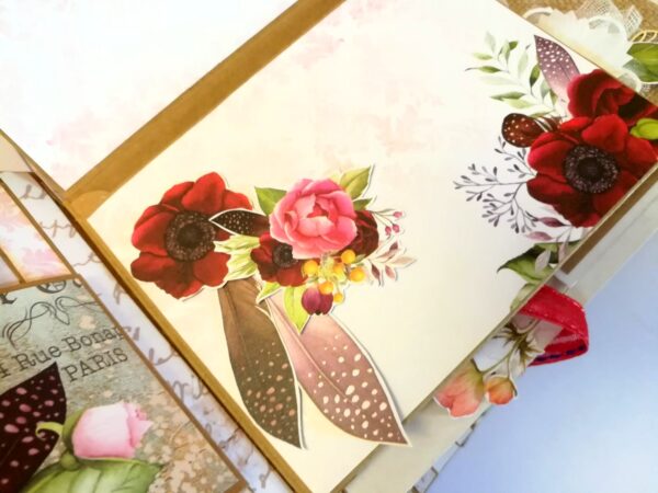 Exclusive Designer Glittery Handmade Love Scrapbook image Exclusive Designer Glittery Handmade Love Scrapbook image