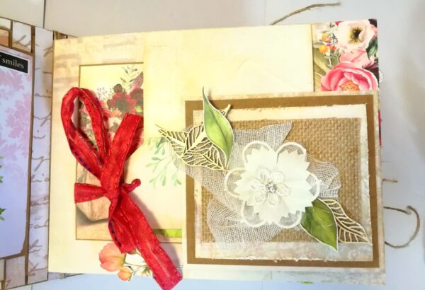Exclusive Designer Glittery Handmade Love Scrapbook image Exclusive Designer Glittery Handmade Love Scrapbook image
