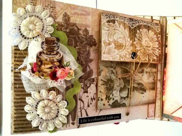 Exclusive Designer Glittery Handmade Love Scrapbook image Exclusive Designer Glittery Handmade Love Scrapbook image