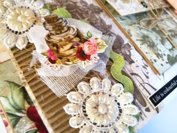 Exclusive Designer Glittery Handmade Love Scrapbook image Exclusive Designer Glittery Handmade Love Scrapbook image