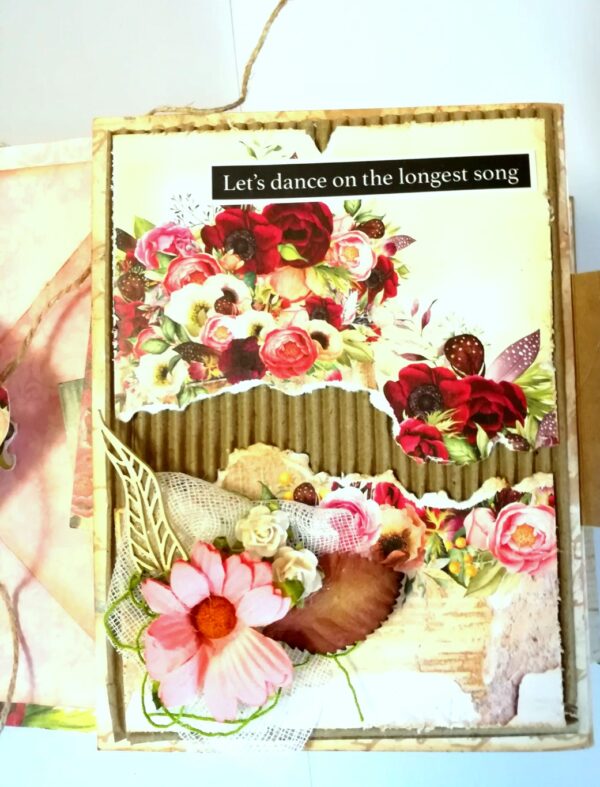 Exclusive Designer Glittery Handmade Love Scrapbook image Exclusive Designer Glittery Handmade Love Scrapbook image