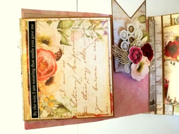 Exclusive Designer Glittery Handmade Love Scrapbook image Exclusive Designer Glittery Handmade Love Scrapbook image