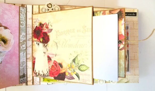 Exclusive Designer Glittery Handmade Love Scrapbook image Exclusive Designer Glittery Handmade Love Scrapbook image