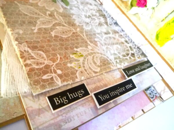 Exclusive Designer Glittery Handmade Love Scrapbook image Exclusive Designer Glittery Handmade Love Scrapbook image
