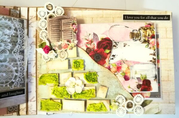 Exclusive Designer Glittery Handmade Love Scrapbook image Exclusive Designer Glittery Handmade Love Scrapbook image