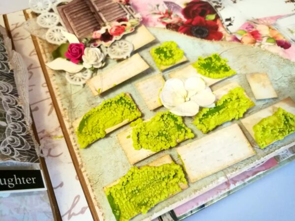 Exclusive Designer Glittery Handmade Love Scrapbook image Exclusive Designer Glittery Handmade Love Scrapbook image