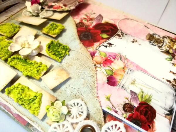 Exclusive Designer Glittery Handmade Love Scrapbook image Exclusive Designer Glittery Handmade Love Scrapbook image
