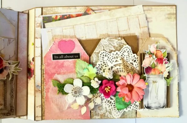 Exclusive Designer Glittery Handmade Love Scrapbook image Exclusive Designer Glittery Handmade Love Scrapbook image
