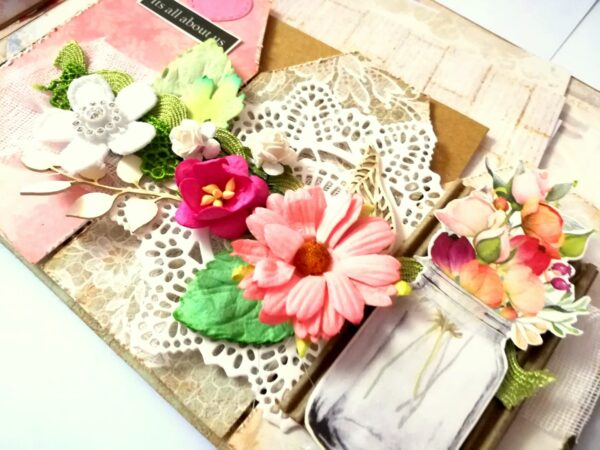 Exclusive Designer Glittery Handmade Love Scrapbook image Exclusive Designer Glittery Handmade Love Scrapbook image