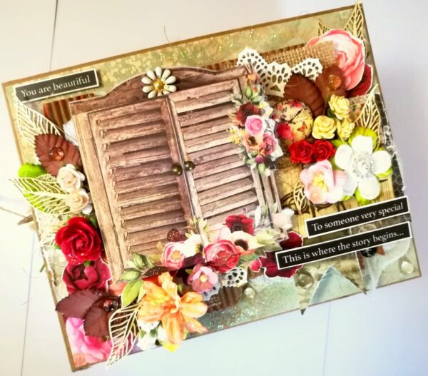 Exclusive Designer Glittery Handmade Love Scrapbook image Exclusive Designer Glittery Handmade Love Scrapbook image