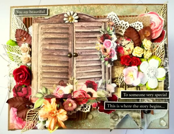 Exclusive Designer Glittery Handmade Love Scrapbook image Exclusive Designer Glittery Handmade Love Scrapbook image