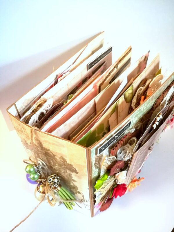 Exclusive Designer Glittery Handmade Love Scrapbook image Exclusive Designer Glittery Handmade Love Scrapbook image