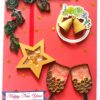 Star Shaker and Quilled Glasses New Year Card - NY6 image Star Shaker and Quilled Glasses New Year Card - NY6 image