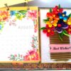 Quilled Flower Vase Calendar image Quilled Flower Vase Calendar image