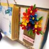 Quilled Flower Vase Calendar image Quilled Flower Vase Calendar image