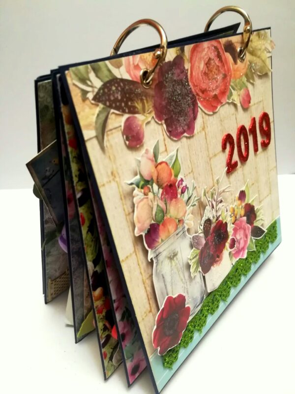 Sparkling Quilled Designer Calendar image Sparkling Quilled Designer Calendar image