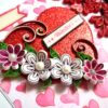 Too Much Love Valentine Quilled Greeting Card image Too Much Love Valentine Quilled Greeting Card image