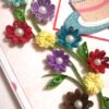 Sparkling Quilled Flowers Birthday Card image Sparkling Quilled Flowers Birthday Card image